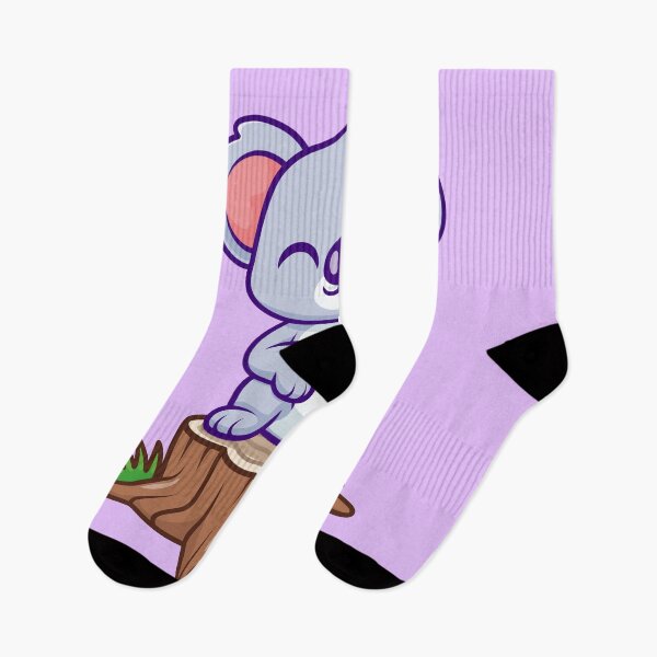 Item preview, Cute Koala Standing on Tree Cartoon Vector Icon Illustration designed and sold by hjian8219.