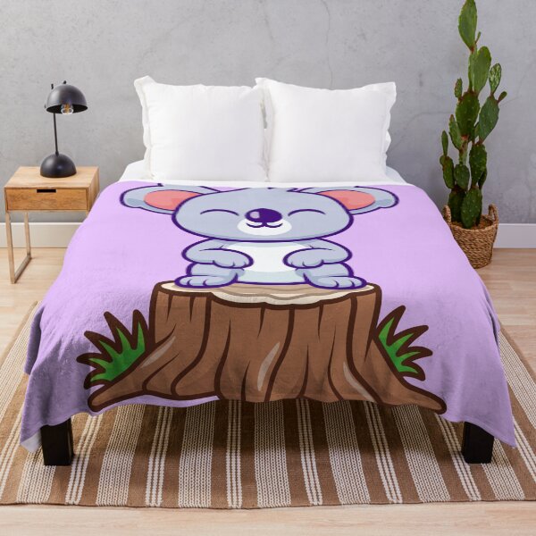 Item preview, Cute Koala Standing on Tree Cartoon Vector Icon Illustration designed and sold by hjian8219.