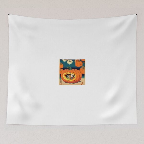 Item preview, Pumpkin Study - Japanese Style AI - A designed and sold by Oldetimemercan.
