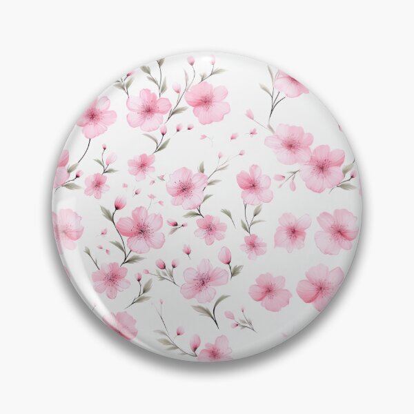 Item preview, Elegant Pink Flowers Patterned designed and sold by Ins-by-NP.