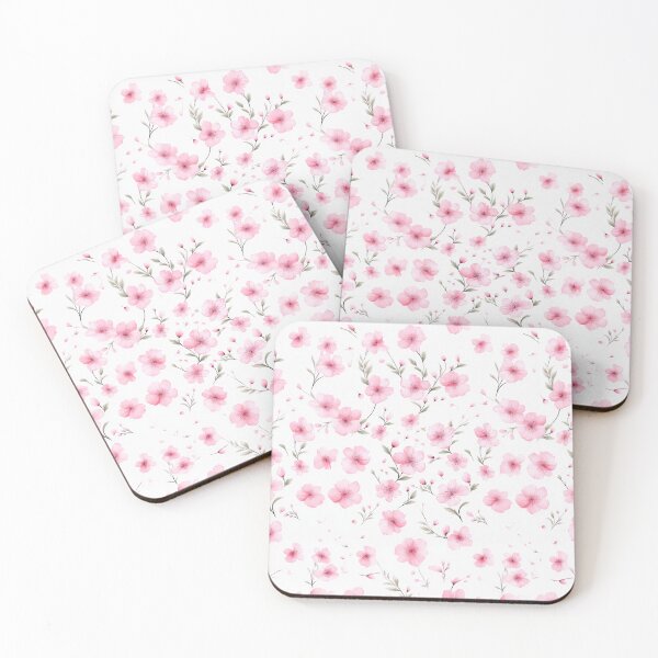 Item preview, Elegant Pink Flowers Patterned designed and sold by Ins-by-NP.