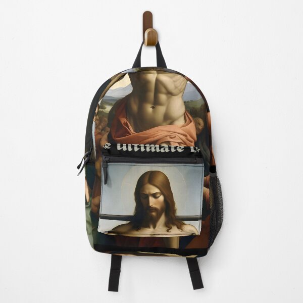 Item preview, Jesus, The Ultimate Deadlifter–The Infallible Guru of Scrawny Disciples designed and sold by ignasirus.