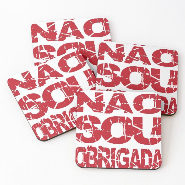 Item preview, Não sou obrigada, frase vermelho designed and sold by GirlaineSQ.