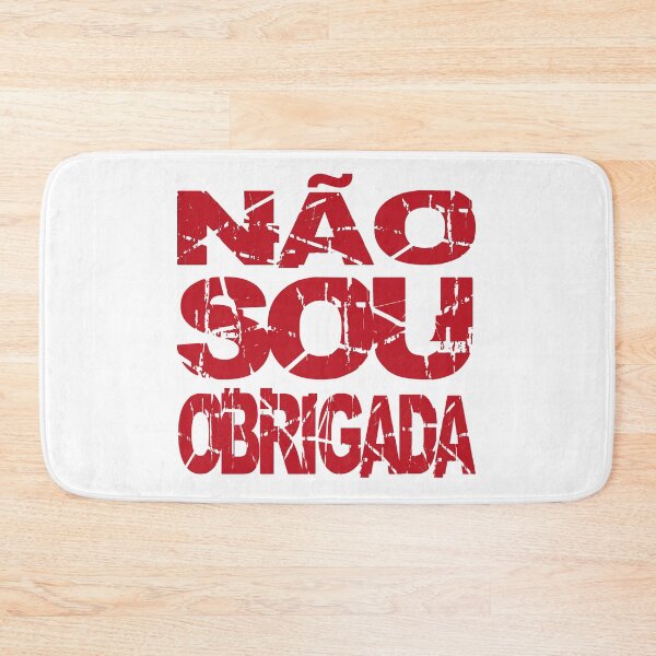 Item preview, Não sou obrigada, frase vermelho designed and sold by GirlaineSQ.