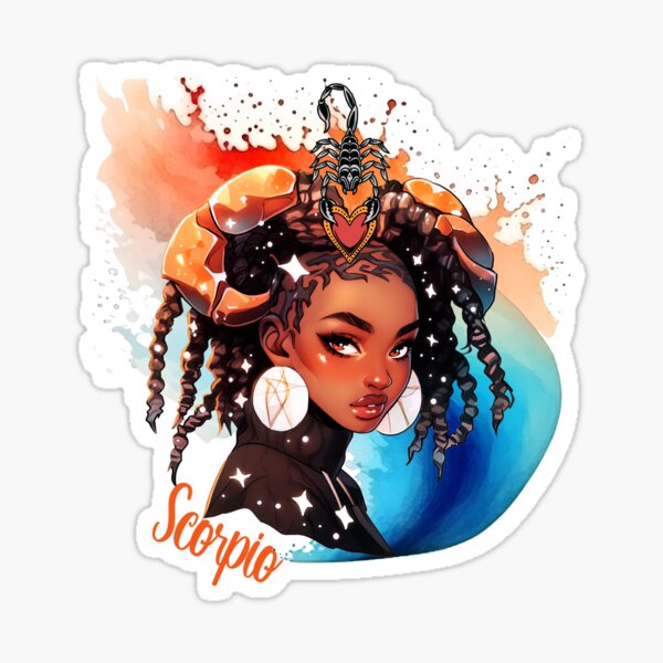 Black Female Afrocentric Goddess - Scorpio Theme Journal - Blank Pages –  Melanated Culture Club