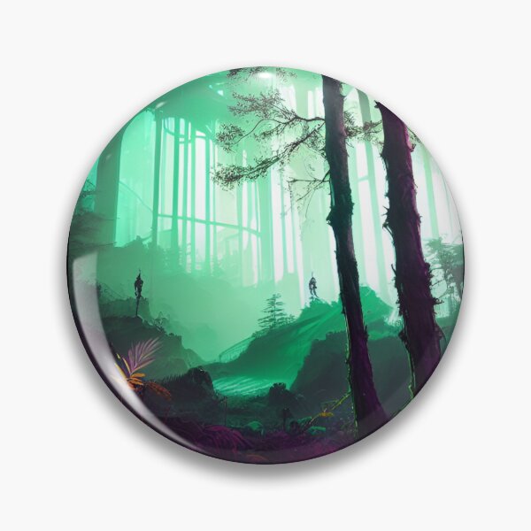 Item preview, Nature.exe #0963 Cyber Woodland designed and sold by GrumpyMrGrouper.