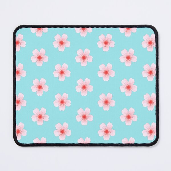 Item preview, Cherry Blossom Watercolor - Bright Blue designed and sold by Timeknights.