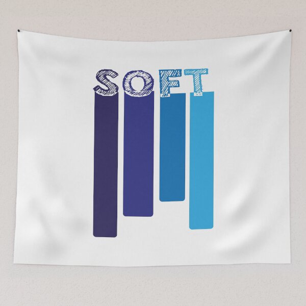 Item preview, Soft nas cores azul  designed and sold by GirlaineSQ.