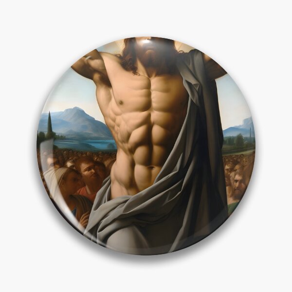 Item preview, Jesus, The Ultimate Deadlifter–The Multiplier Of Loaves, Fishes, And Six Packs designed and sold by ignasirus.