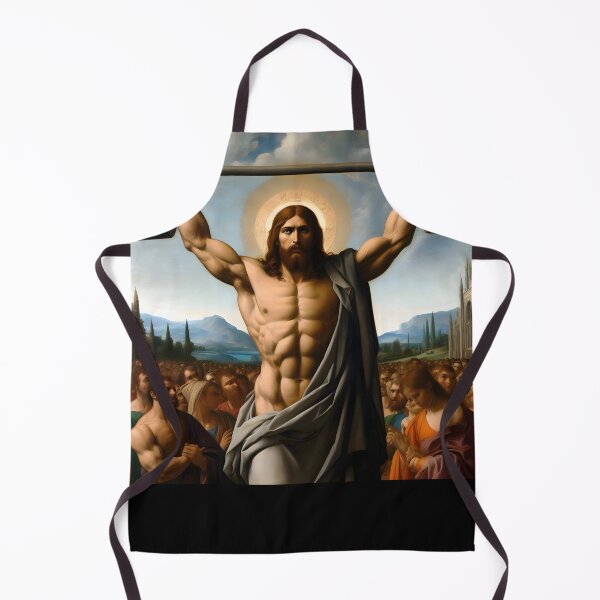 Item preview, Jesus, The Ultimate Deadlifter–The Multiplier Of Loaves, Fishes, And Six Packs designed and sold by ignasirus.