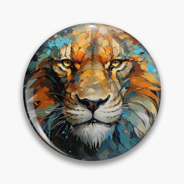 Item preview, Painted Lion designed and sold by Skolyak.