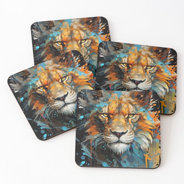 Item preview, Painted Lion designed and sold by Skolyak.