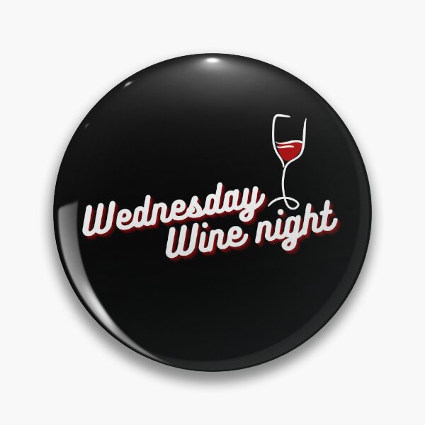 Item preview, Wednesday Wine Night designed and sold by MyThemesDesign.