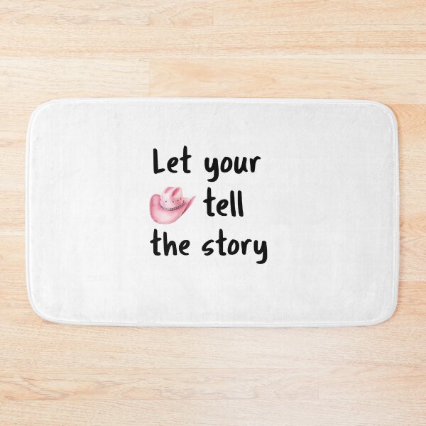 Item preview, Let your hat tell the story-pink designed and sold by whitebirchmerch.