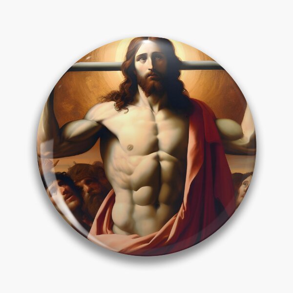 Item preview, Jesus, The Ultimate Deadlifter–The Marvel of Muscle and Miracles designed and sold by ignasirus.