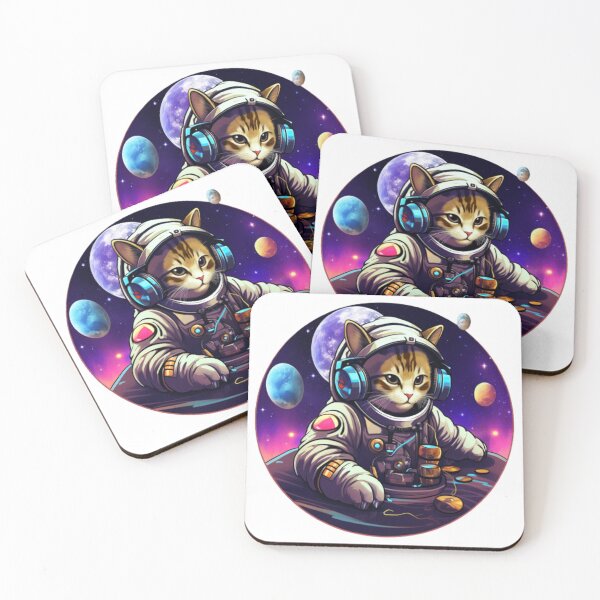Item preview, Galactic DJ Cat designed and sold by Nopphadon44.