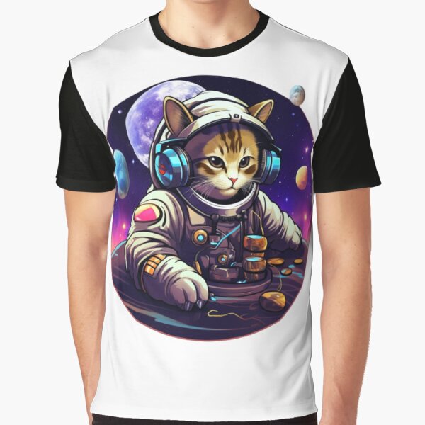 Item preview, Galactic DJ Cat designed and sold by Nopphadon44.