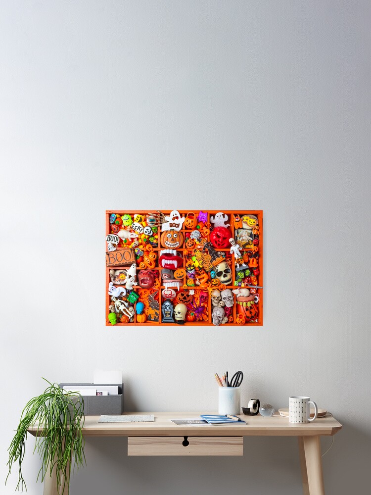 Thumbnail 1 of 3, Poster, All Halloween Fun Shadow Box Collection designed and sold by photogarry.