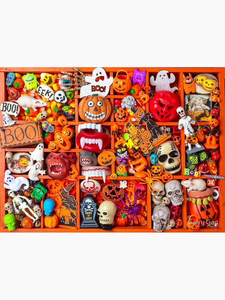 Thumbnail 3 of 3, Poster, All Halloween Fun Shadow Box Collection designed and sold by photogarry.