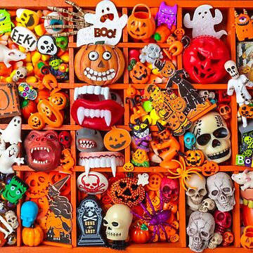 Artwork thumbnail, All Halloween Fun Shadow Box Collection by Garry Gay