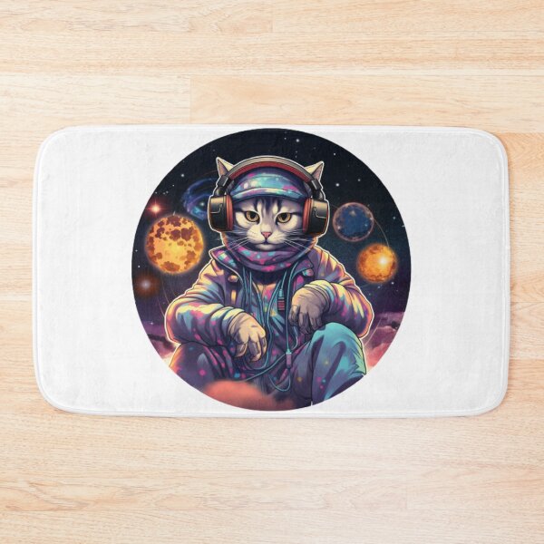 Item preview, Galactic DJ Cat2 designed and sold by Nopphadon44.