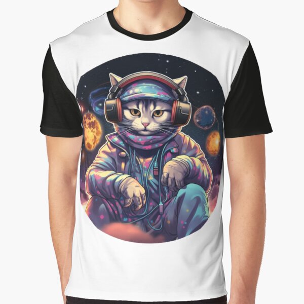 Item preview, Galactic DJ Cat2 designed and sold by Nopphadon44.