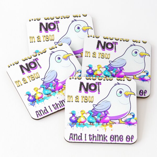 Item preview, Ducks in a row... and a pigeon designed and sold by TempoTees.