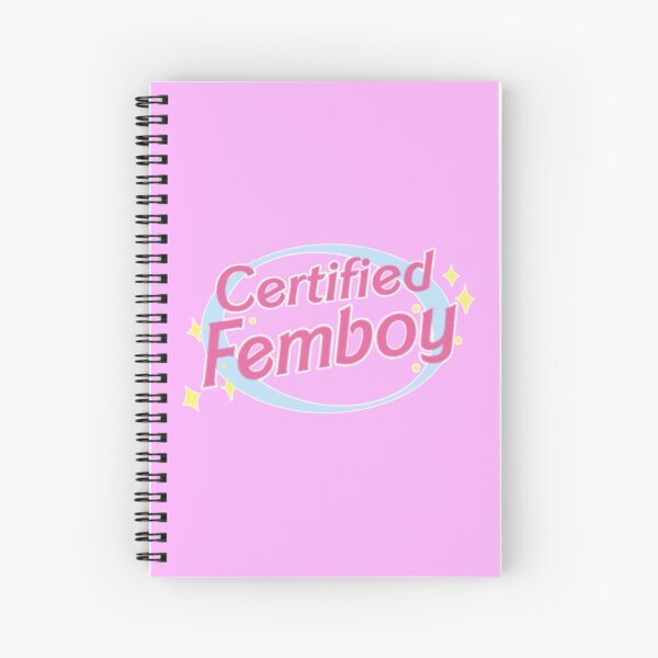 Femboy Décolletage Spiral Notebook for Sale by FemboyFanart