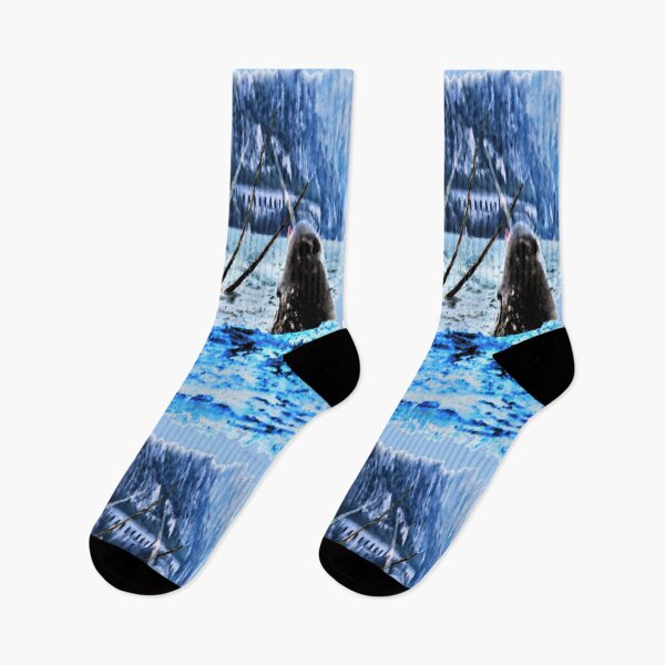 Item preview, Windsurfing with Narwhals designed and sold by kristalcurt.