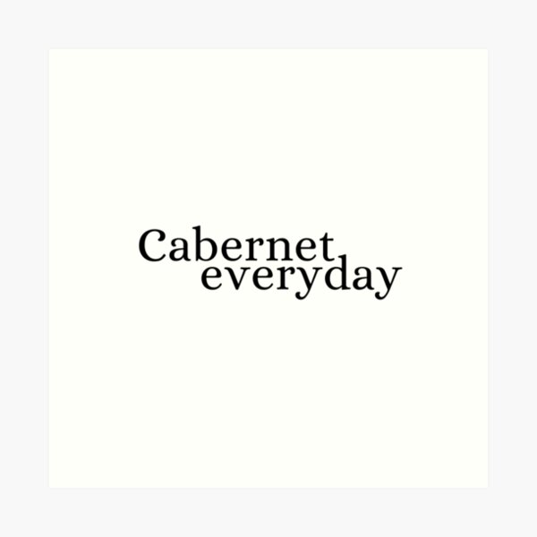Item preview, Cabernet everyday designed and sold by MyThemesDesign.