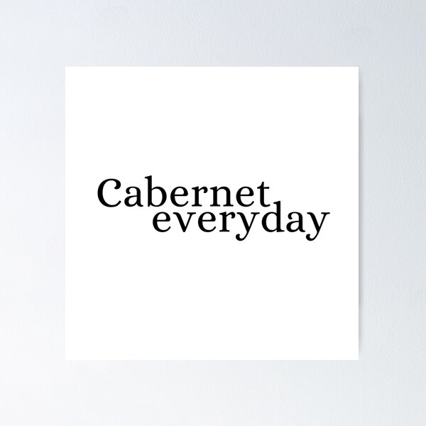 Item preview, Cabernet everyday designed and sold by MyThemesDesign.