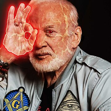 Artwork thumbnail, 666 Buzz Aldrin NASA Snake by ODDTV