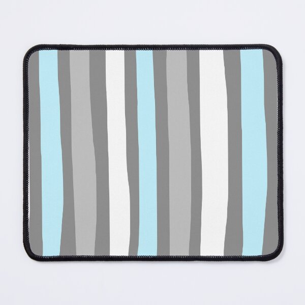 Item preview, Grey Blue Vertical Stripes / Lines designed and sold by omg-designs.