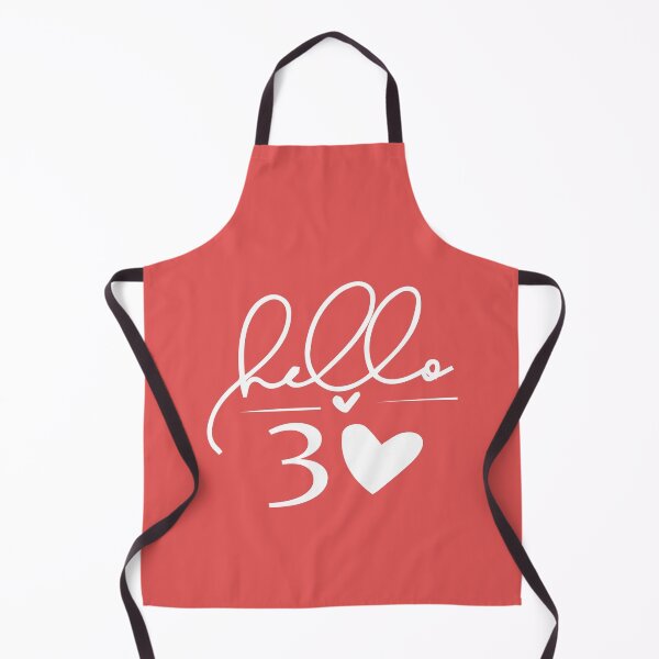 Item preview, Hello 30 Heart, Funny 30th Birthday designed and sold by Islanr.