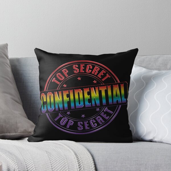 Item preview, Top Secret Confidential Rainbow LGBT designed and sold by TheirChoice.