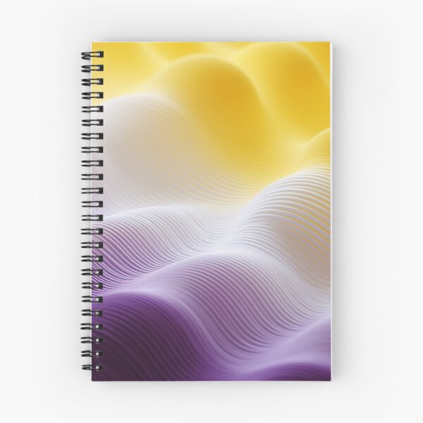 Item preview, Vibrant Sound Wave Art: Minimalist 3D Geometric Pattern with Gradient Layers designed and sold by PaintbrushPlace.