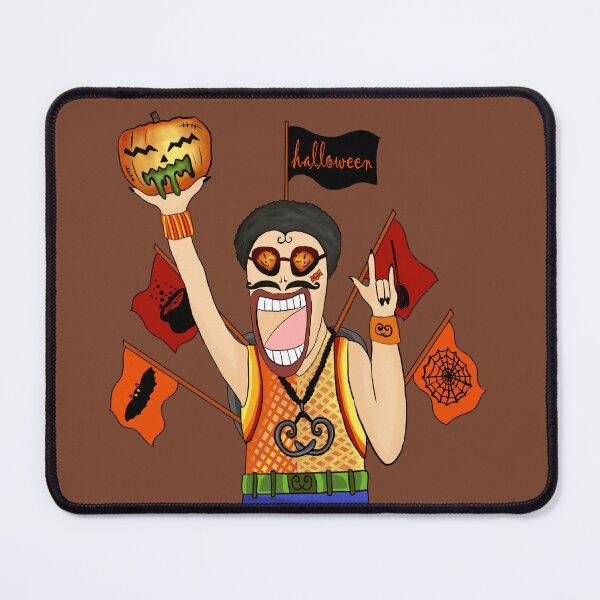 Item preview, Cartoon man likes pumpkins on Halloween designed and sold by 236Reel.