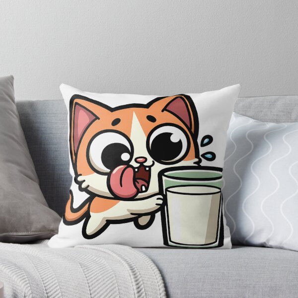 Item preview, Mischief Milk-Sipper Kitten designed and sold by TheInkNook.