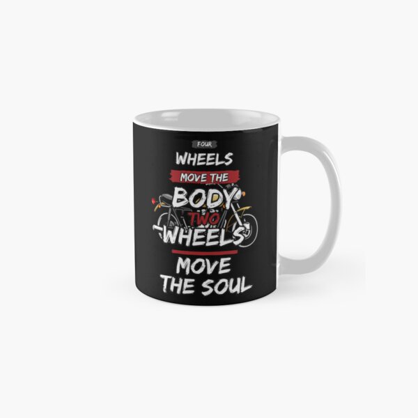 Two Wheels Move The Soul Motorcycle Funny Mug， Grandad Gift， Bir 並行輸入品