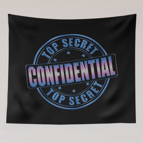Item preview, Top Secret Confidential Transgender Pride Colors designed and sold by TheirChoice.