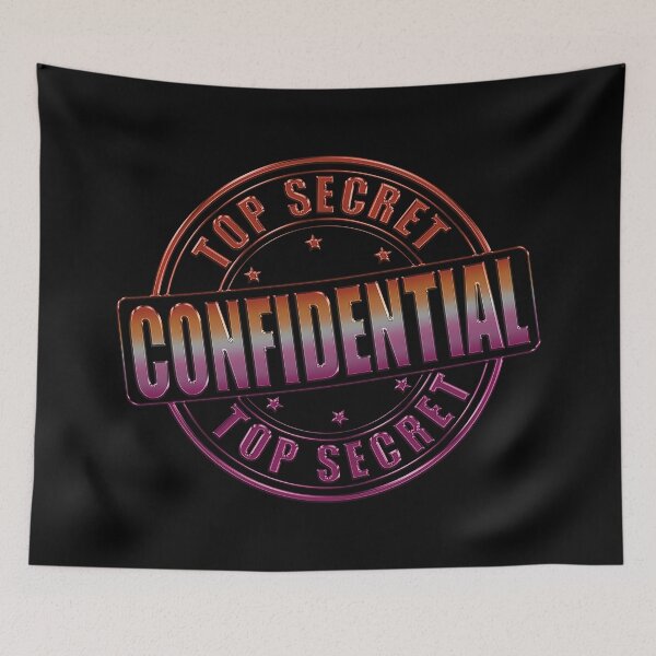 Item preview, Top Secret Confidential Lesbian Pride Colors designed and sold by TheirChoice.