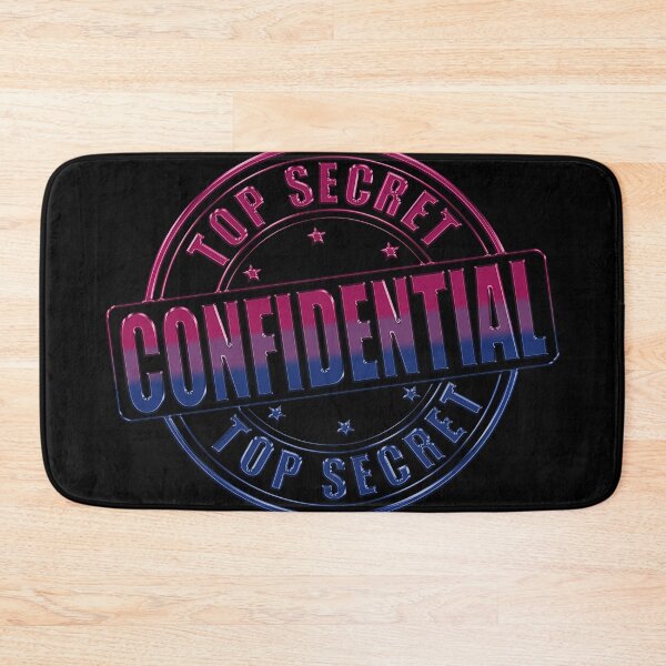 Item preview, Top Secret Confidential Bisexual Pride Colors designed and sold by TheirChoice.