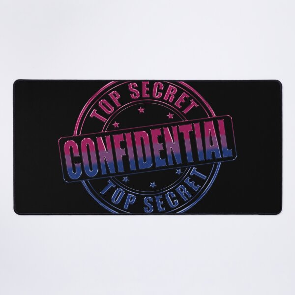 Item preview, Top Secret Confidential Bisexual Pride Colors designed and sold by TheirChoice.