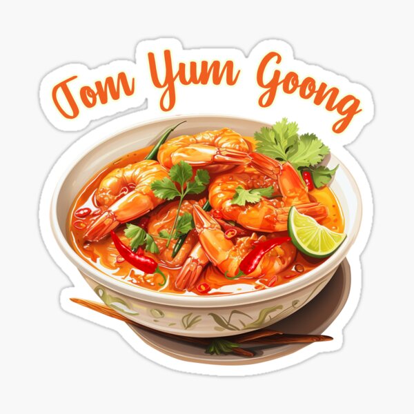 Tom Yum Fish Sticker by CHIEF PROJECT