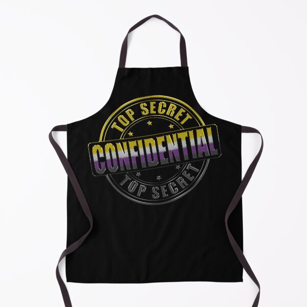 Item preview, Top Secret Confidential Non Binary Pride Colors designed and sold by TheirChoice.