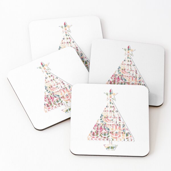 Item preview,  "Elegant Christmas Tree" | White/Clear Background designed and sold by LiseHoltArt.