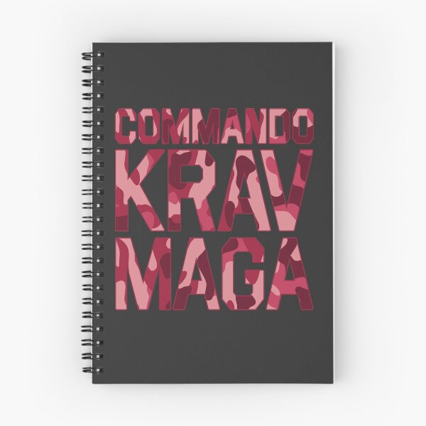 Item preview, Commando Krav Maga - Red Camouflage - Israel Self Defense designed and sold by crouchingpixel.