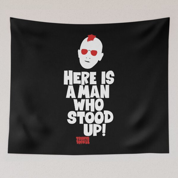 Item preview, Taxi Driver 'Here Is a Man Who Stood Up' Shirt Design - Martin Scorsese Classic designed and sold by Boogosh.