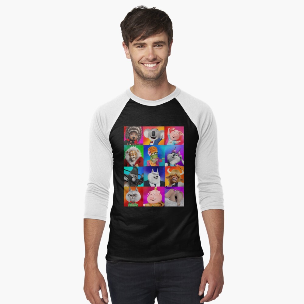 Item preview, Baseball ¾ Sleeve T-Shirt designed and sold by LoofyMilesStor.