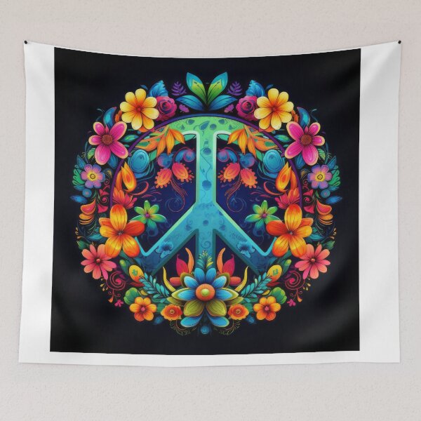 Item preview, Flower Peace Sign designed and sold by Ins-by-NP.